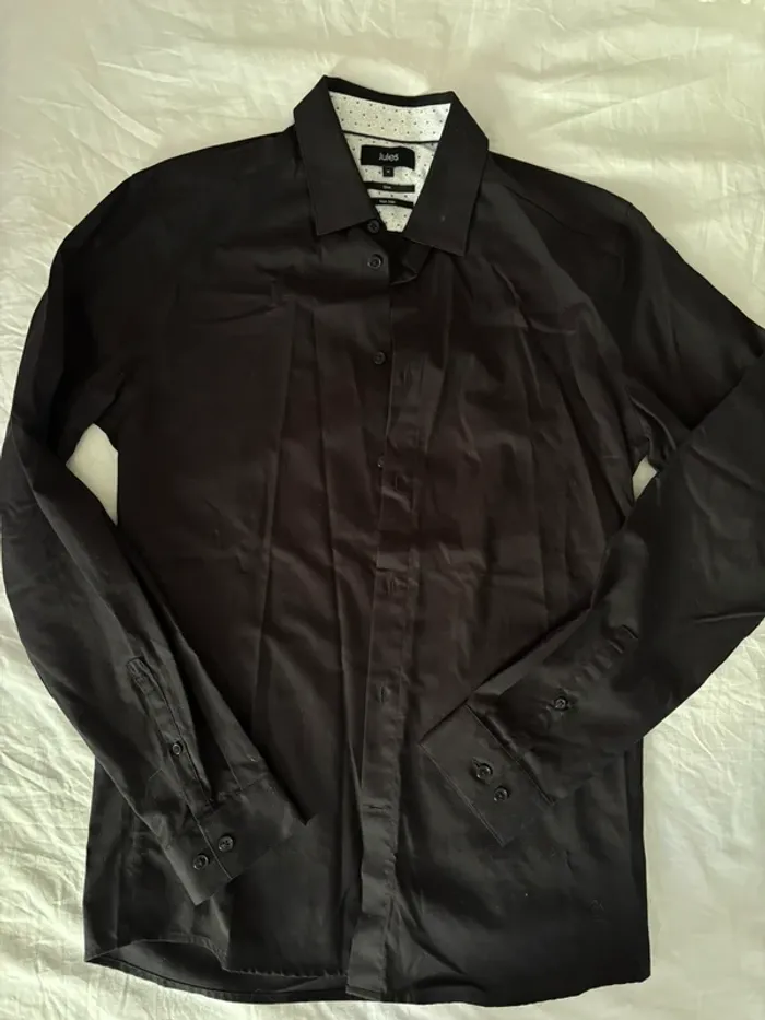 Chemise noire Jules