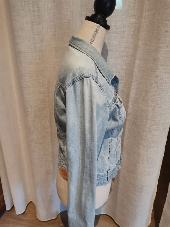Veste en jean T 38 - photo numéro 4