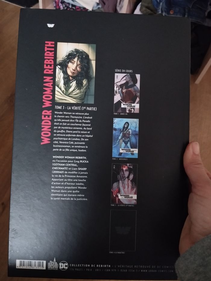 Wonder woman rebirth de greg rucka tome 1.2.3 - photo numéro 5