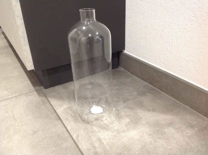 Bouteille / jarre / carafe en verre transparent 1.5 litre - photo numéro 4