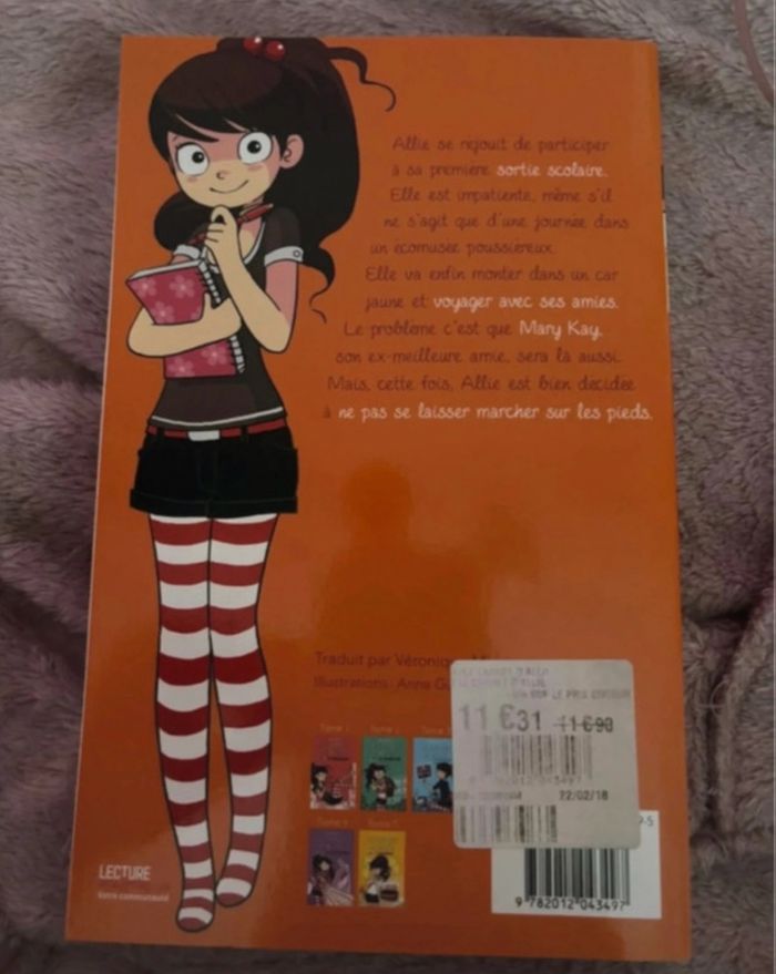 Livre le Carnet d’Allie de Meg Cabot - photo numéro 2