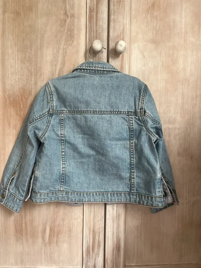 Veste en jeans t. 4 ans - photo numéro 3