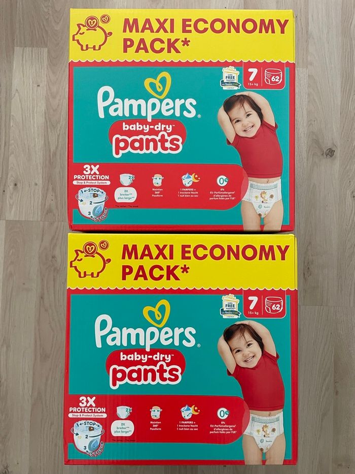 Pampers pants taille 7