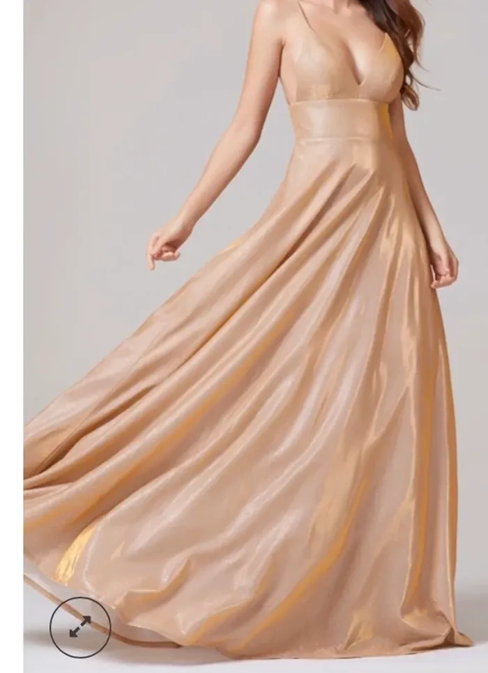 Robe cérémonie cocktail mariage scintillante - photo numéro 3