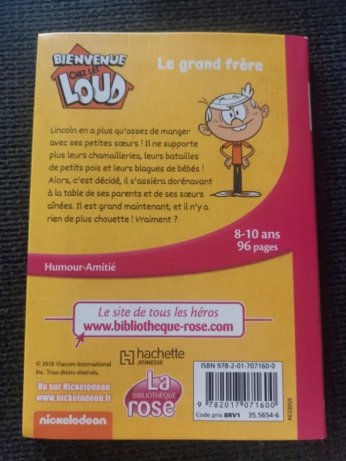 Lot 4 livres bienvenu chez les loud bibliothèque rose - photo numéro 8