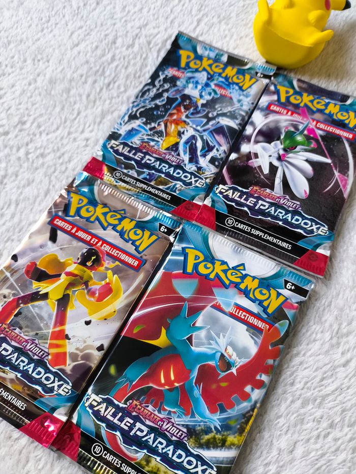 Artset de booster scellé pokémon faille paradoxe - photo numéro 2