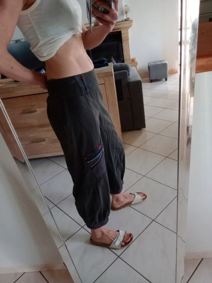 Pantacourt femme 42 fantaisie c54 - photo numéro 3