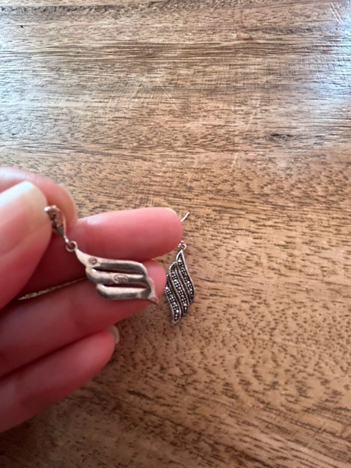 Boucle d’oreille en argent - photo numéro 2