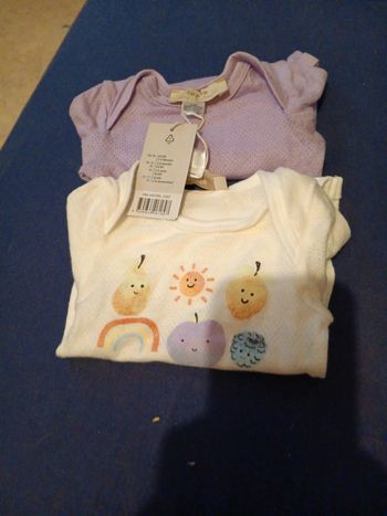 2 bodis 2 6 mois très léger matière à trous neuf