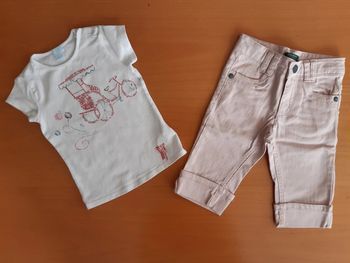 Ensemble printemps fille 2 ans