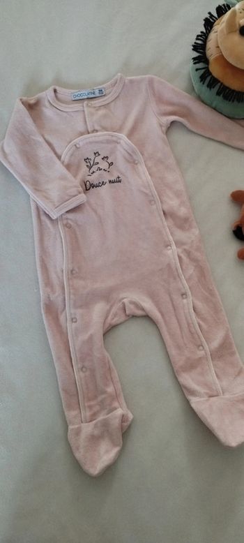 Pyjama rose 9 MOIS