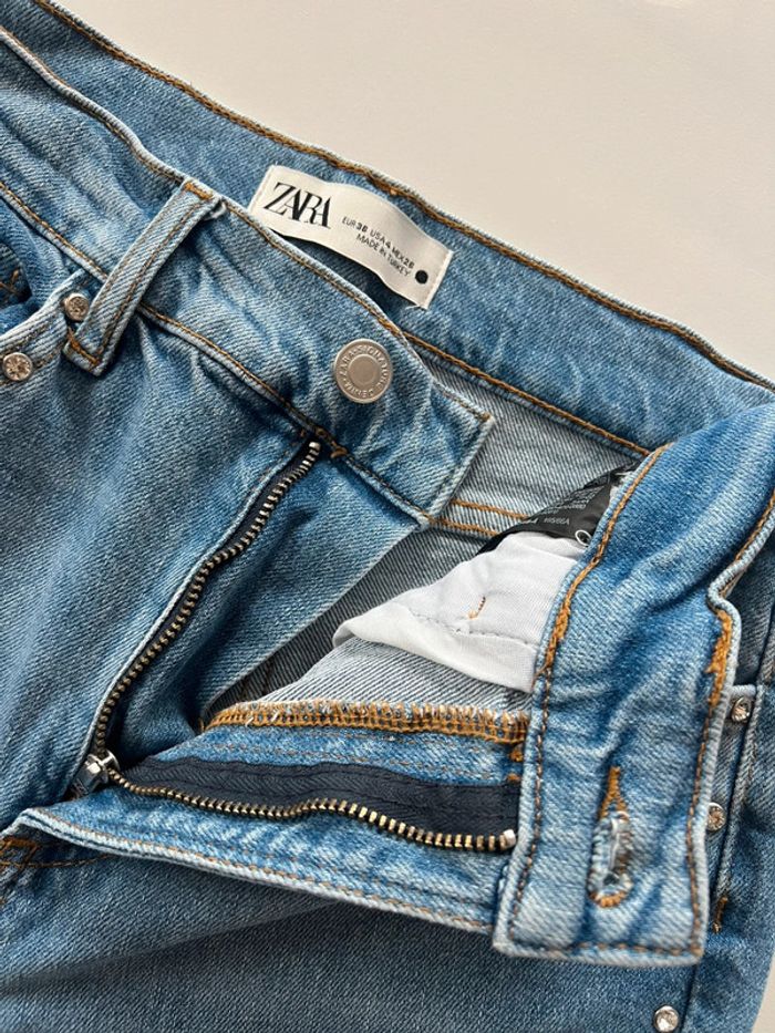 Jean court taille haute taille 36 - Zara - photo numéro 6