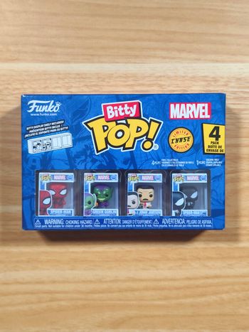 Boîte 4 Bitty Pop! Marvel Comics - Édition Limitée Chase