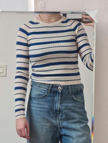 t-shirt à rayures