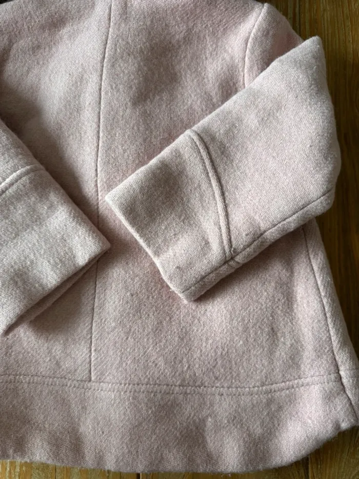Manteau rose Zara - photo numéro 7