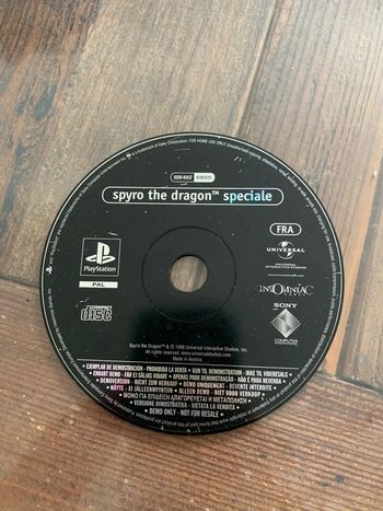 Sony PlayStation 1/PS1 - Spyro The Dragon Speciale - En Loose -