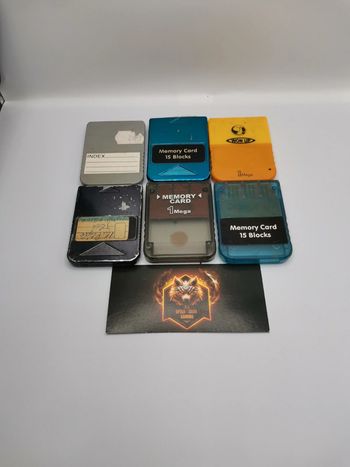 Lot 6 memory cars ps2