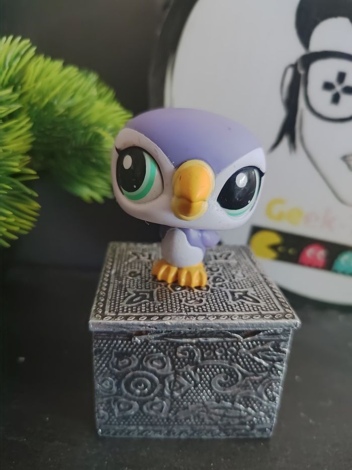 Lps0972 My Littlest Petshop Pet Shop LPS Authentic Hasbro macareux 2060