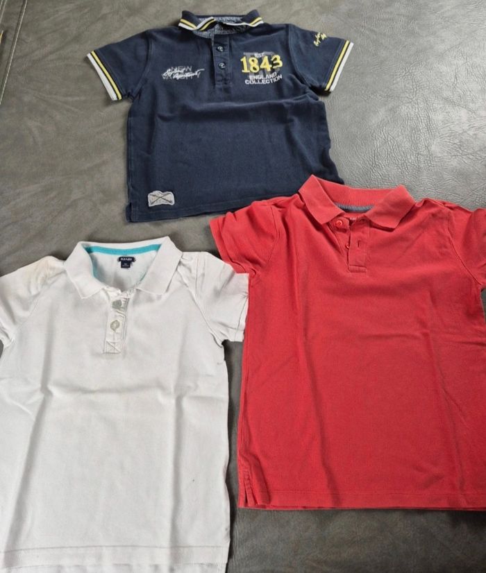 Lot 3 polos Kiabi – Taille 8 ans A59 - photo numéro 10