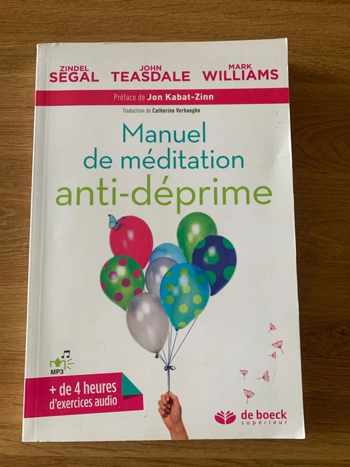 Manuel de méditation anti-déprime