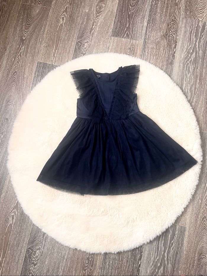 Robe de soirée bleue marine 5 ans