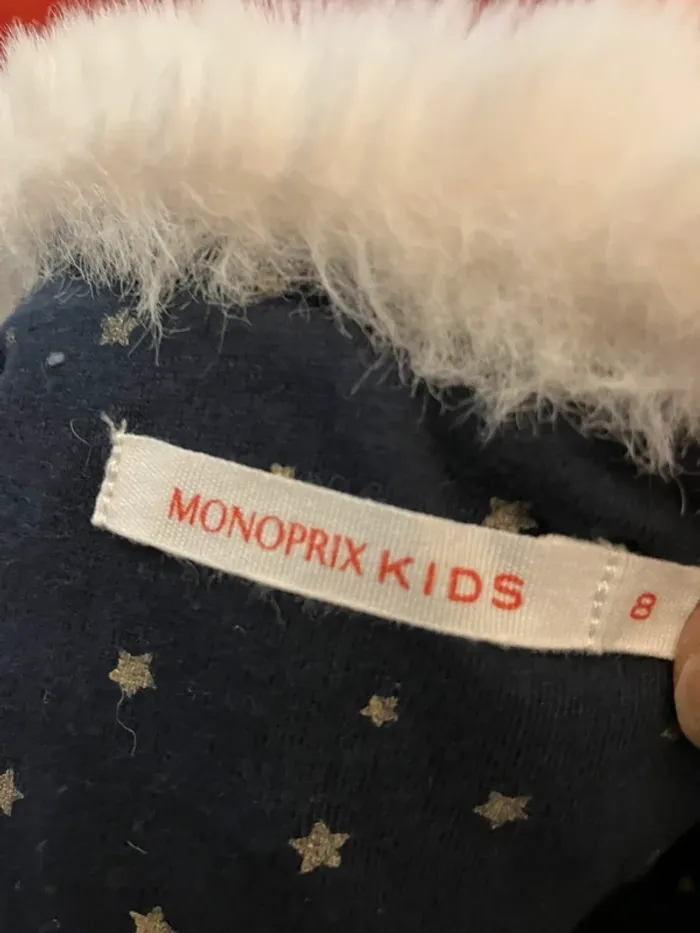 Gilet fourrure beige 8 ans - photo numéro 5