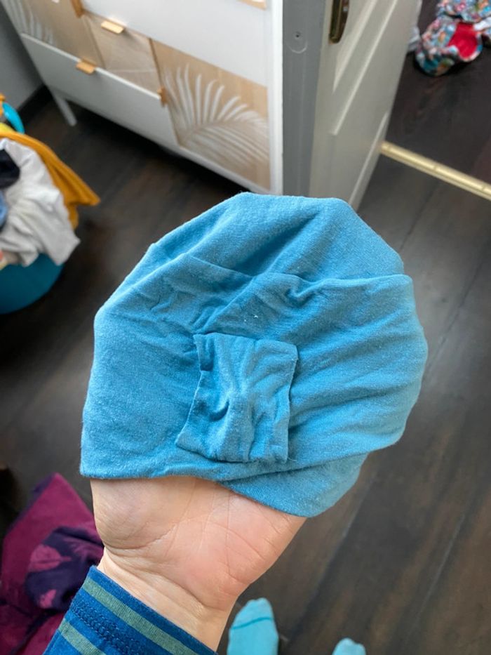 Turban chimio avec foulard interchangeable - photo numéro 2