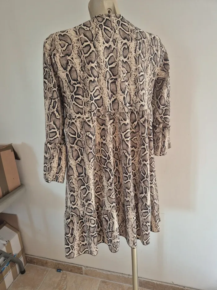 Robe léopard taille m - photo numéro 5