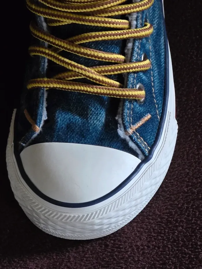 Basket montantes en jean Levi's original - photo numéro 4