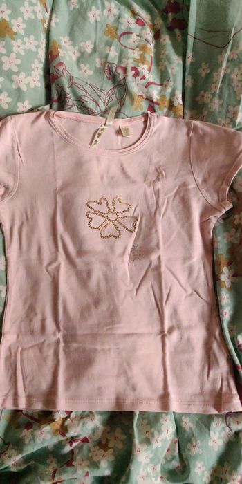 T-shirt rose Okaïdi 10 ans