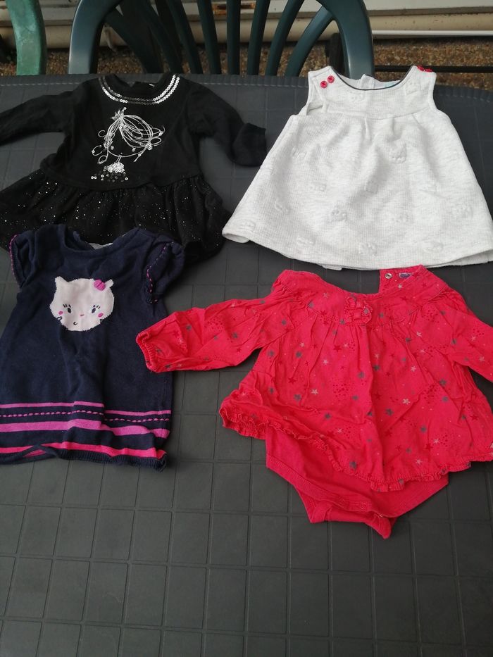 Lot vêtements bébé filles - photo numéro 5