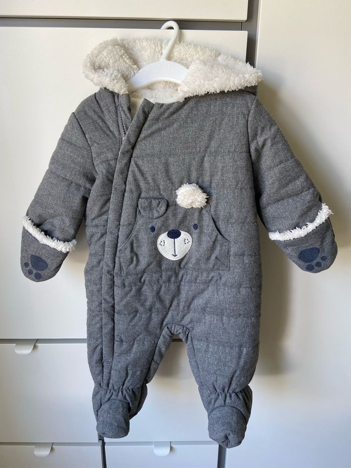 Combinaison de neige a capuche pour bebe C&A - photo numéro 2