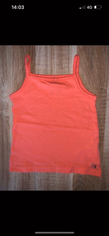 Debardeur orchestra orange