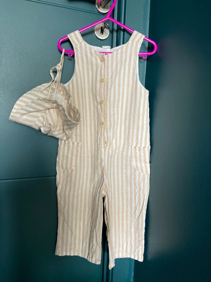 Salopette/combinaison + chapeau