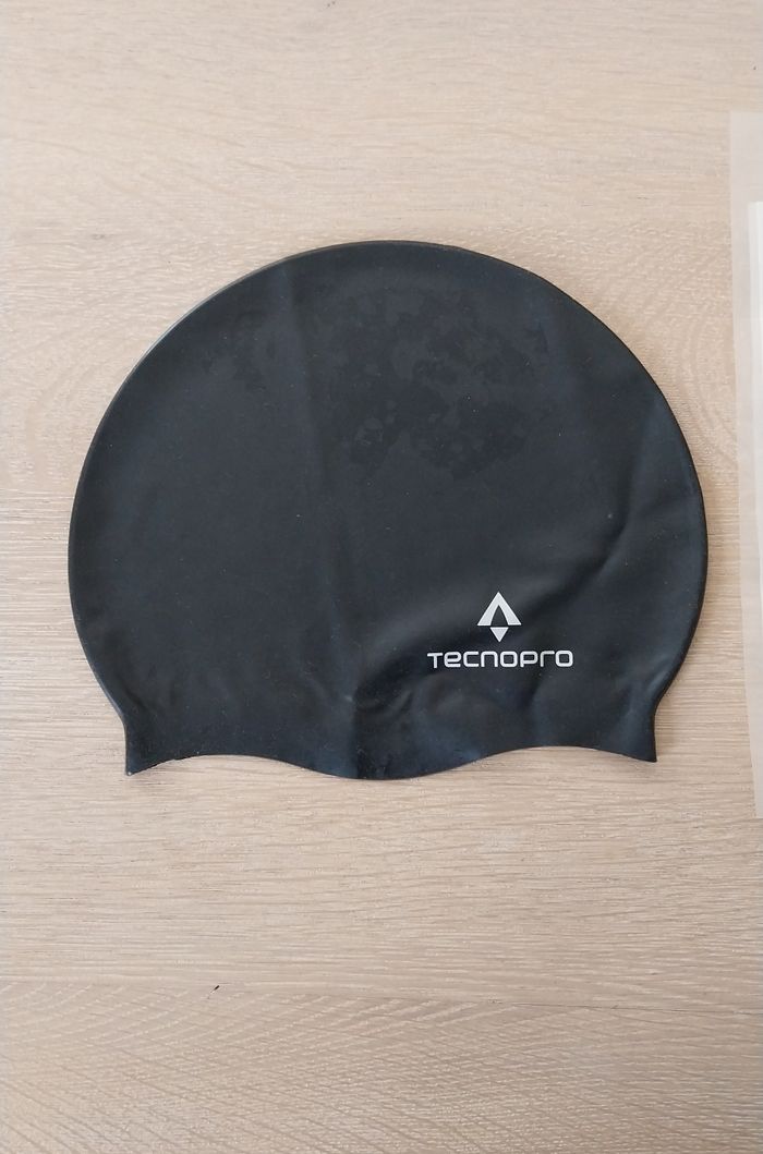 Bonnet de bain Intersport noir T.U 10 ans - photo numéro 2