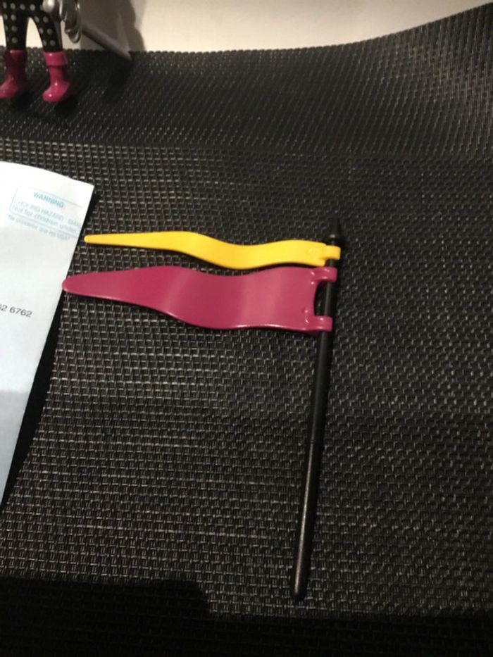 Playmobil figurine chevalier du taureau avec bannière 4436 moyen âge pièces détachées - photo numéro 3