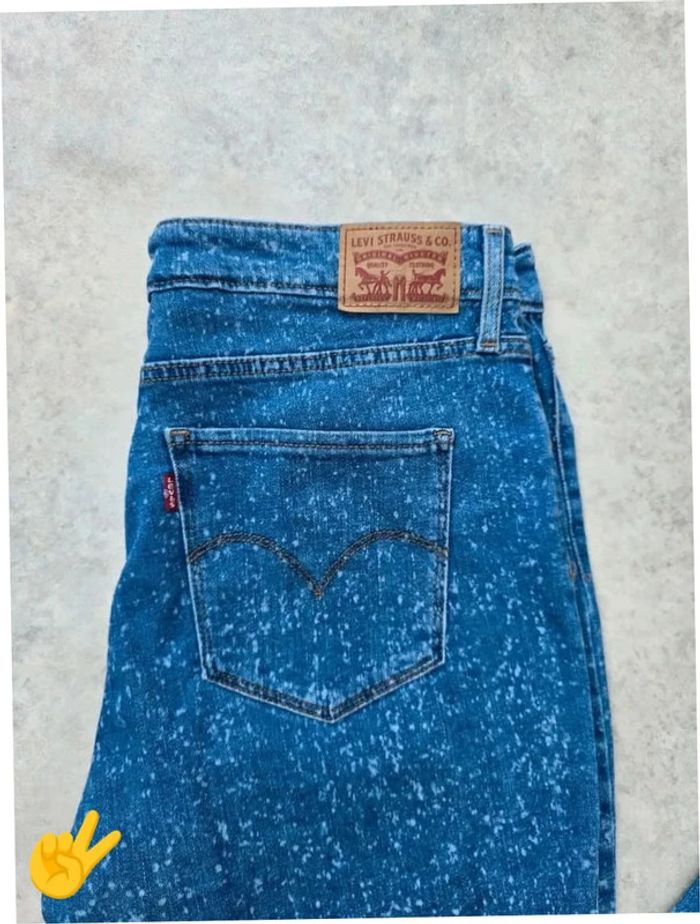 Jeans Levi's 721 W32|FR42 L30 coupe skinny bleu Femme-Women pan340 - photo numéro 2