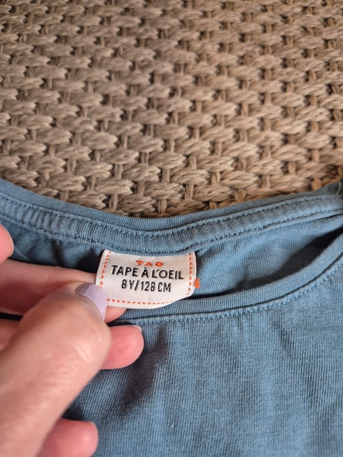 Lot de 4 t-shirts ML fille - 8 ans - photo numéro 10