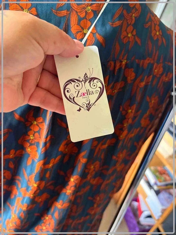 Robe campanule taille 36 marque zaella neuve avec étiquette - photo numéro 3