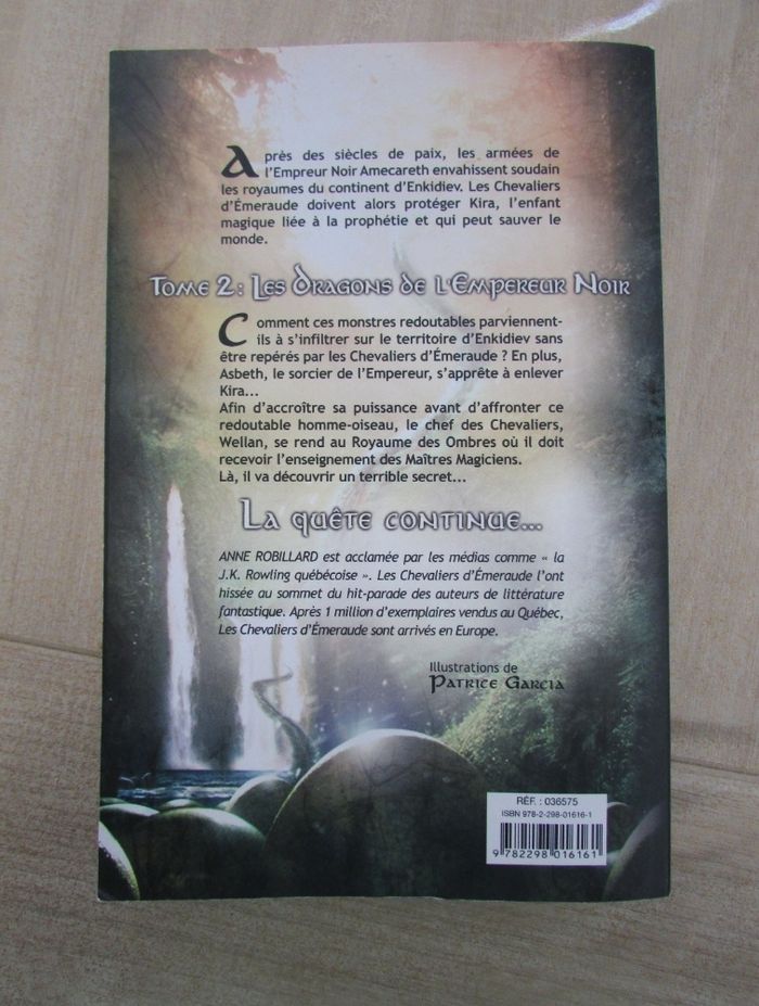 Livre Les Chevaliers d'Émeraude Tome 2 - photo numéro 3