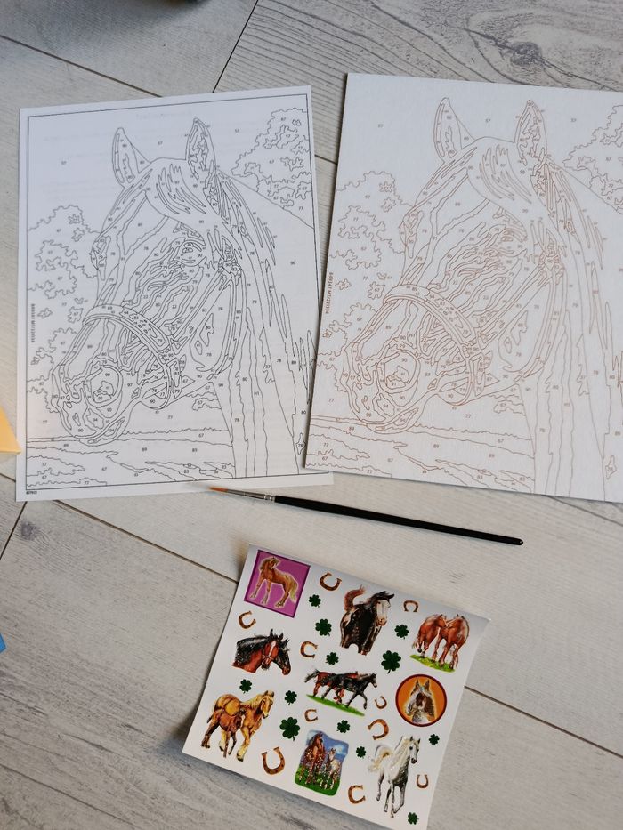 Numéro d art cheval - photo numéro 2