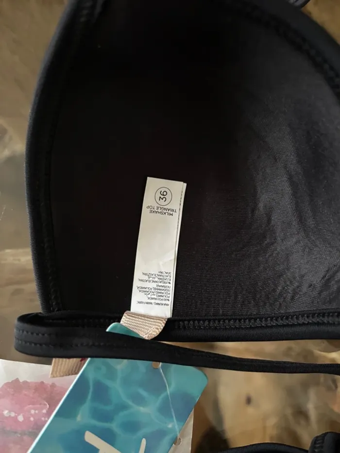 Haut de maillot de bain Penti bleu noir neuf femme - photo numéro 5
