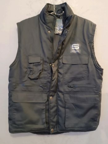 Veste sans manche grise