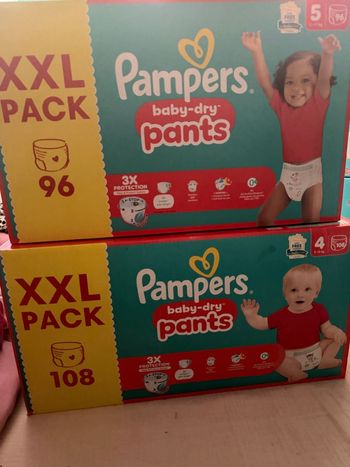 Pampers  pants T5 et T6