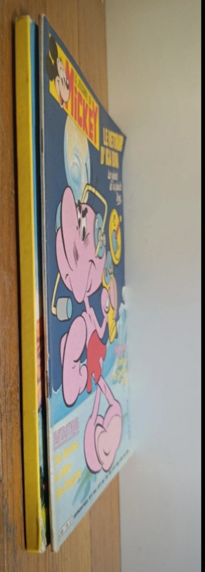 Lot Davy Crockett livre 1956 + journal de Mickey avec bd 1986 vintage - photo numéro 10