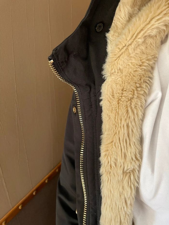 Blouson parka noir H&M XS - photo numéro 6