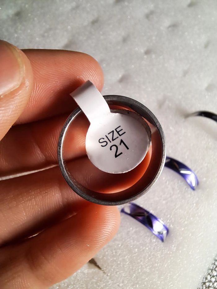 Bague acier inoxydable motifs - photo numéro 4