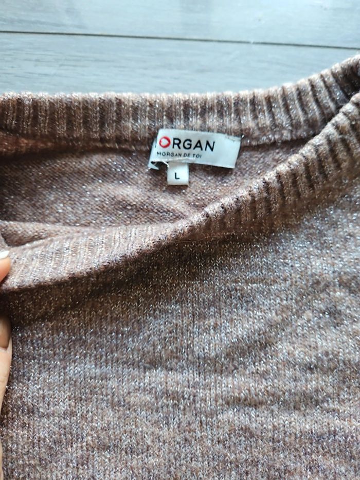 Pull scintillant Morgan femme T L - photo numéro 2