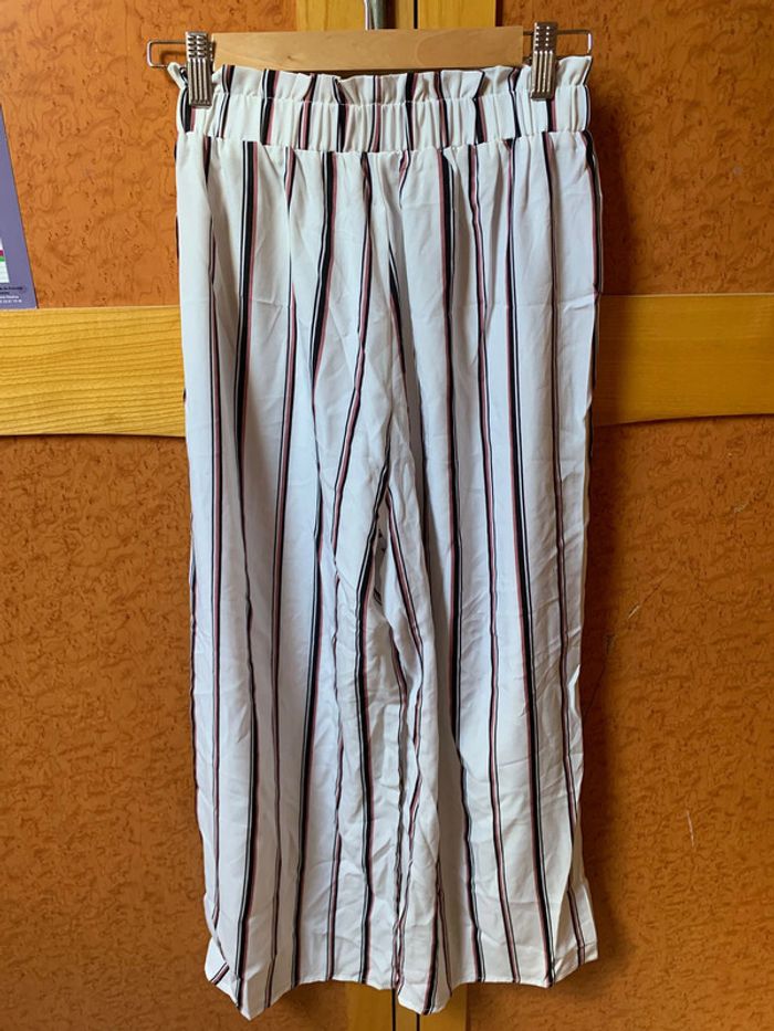 Pantalon fluide rayé Taille S - photo numéro 3