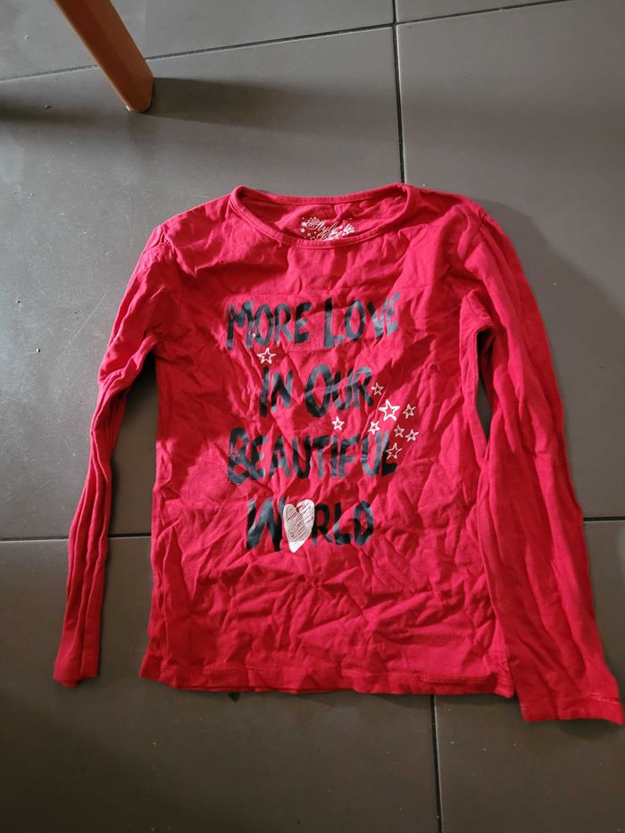 T-shirt in extenso 8 ans